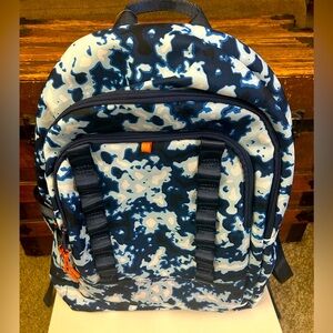 Eco-tech Blue and White Full Size Backpack - NWT